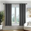 Deconovo Tende Oscuranti per Interni 55x150 cm, 2 Pezzi, Grigio Chiaro - Termiche Isolanti e Moderne con 3 Modi di Montaggio - Ideali per Finestre Camera da Letto e Soggiorno