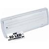 tempo di saldi LAMPADA EMERGENZA 4W 50 LED 27X9,8X5,5 CM 3 ORE AUTONOMIA RICARICABILE PORTATILE