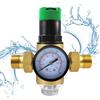 XMSZQU 1/2 Pollici Regolabile Riduttore di Pressione Acqua, DN15 Ottone Addensato Ridut