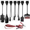 GBKDQQ SET DI 8 ADATTATORI UNIVERSALI CAVO DIAGNOSI OBD2 OBD1 PER AUTO - SET CAVI DIAGN