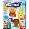 Noris 606062040 Paint - Gioco da colorare con pennelli, Colori e lavagne da Pittura, 24 x 30 cm, Dipinto su Entrambi i Lati e montabile, Gioco per Feste e Date Game, Gioco di società Creativo per