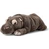 Uni-Toys - ippopotamo piccolo, disteso - 29 cm (lunghezza) - Peluche ippopotamo, cavallo di fiume - peluche