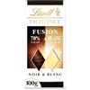 Lindt - Tablet EXCELLENCE Nero 70% Cacao & Bianco - Fusione di cioccolato nero e bianco, 100 g