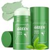 HOUSN 2 pezzi Green Mask Stick -maschera viso purificante, green tea deep cleanse mask- Riduce pori e punti neri -Con estratti naturali -Idratazione della Pelle