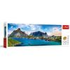 Trefl, Puzzle, Arcipelago Lofoten, Norvegia, 500 Elementi, Panorama, Qualità Premium, per adulti e Bambini da 10 anni