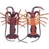 Generic Simulazione Giocattolo per Bambini Realistico Modello di Aragosta in Plastica Morbida per Esposizione di Ristoranti di Pesce | Plastica Morbida, Colore Chiaro, 9,06 * 6,69 Pollici
