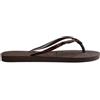 Havaianas Ciabatta Donna Havaianas Slim Glitter II Marrone Scuro