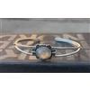 Splendido Arcobaleno Luna 925 Argento Sterling Braccialetto Fatto a Mano B-23
