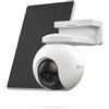 EZVIZ CS-HB8/SP Kit Telecamera motorizzata PTZ 4K con Pannello Solare 5W Wi-Fi, Batteria a Lunga Durata, Rilevamento AI intelligente e Visione Notturna a Colori