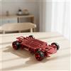 Chassis da Drift RC Rigido Telaio in Metallo CNC Leggero per Drifting Indoor
