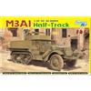 SPAZIO PLATZ Dragon 1/35 WW2 US M3A1 Halftrack 3in1 DR6332 Plastic Model Kit