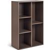 Amazon Basics Libreria organizer con 5 cubi, marrone (Espresso), 50 cm x 24 cm x 80 cm