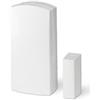 Dieffematic AMC CM 400 Trasmettitore Universale Contatto Magnetico Compatto 433 MHz per Allarme - Sicurezza Antifurto - Bianco