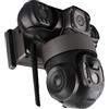 LICAEVEY Telecamera di Sicurezza Wireless Solare con Tripla Lente per V380 PRO 3240x1920, Tripla Lente Senza Punti Ciechi, Rotazione PTZ 2MP HD, Conversazione Bidirezionale IP66,