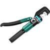 Quarteen Pinza crimpatrice idraulica 4-70 mm², pinza pressacavo 60 kN con 8 matrici, strumento di crimpatura per capicorda in rame e alluminio, collegamento tubo installazione