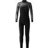 YiZYiF Body per Bambina Tuta da Ginnastica Artistica Pattinaggio Maniche Lunghe Jumpsuit Patchwork Sportiva Body da Danza Leotards da Balletto Nero 15-16 anni