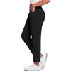 baleaf Pantaloni da Golf da Donna, Elasticizzati, ad Asciugatura Rapida, Leggeri, UPF50+ Tasca Lampo Traspiranti Nero S