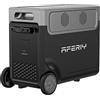 AFERIY Batteria Estesa P310, Centrale Elettrica Portatile Supporta Ricarica Solare e da Rete Elettrica, Uscite USB-A e Tipo C, Potenza Massima 4000W, con Ruote E Maniglia Telescopica