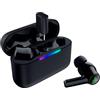 Razer Hammerhead V3 HyperSpeed - Auricolari wireless da gaming multipiattaforma - ANC cancellazione attiva - HyperSpeed Wireless e Bluetooth - Batteria di 40 ore - Resistenti all'acqua IPX4 | Nero