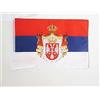AZ FLAG Bandiera Regno di Serbia 1882-1918 45x30 cm Cordini