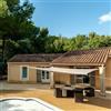 WERKA PRO WerkaPro - Telo Parasole, in Poliestere, Rettangolare, per Balcone, terrazza e Giardino, Codice dell'Articolo: 10105
