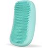 HoMedics Blossom, Spazzola da Bagno Elettrica in Silicone Vibrante, Massaggiatore Detergente per la Pulizia del Corpo con Massaggio Tonificante e Rilassante, Trama a Nido d'Ape in Silicone, Waterproof