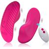 AMUVIBE Ovetto Vibrante con Telecomando - Stimolazione G-Spot ed Esterna - 10 modalità - Silicone Morbido - Impermeabile