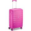 RONCATO SKYLINE 2.0 trolley medio 70 cm, espandibile e con sistema di chiusura con sistema di chiusura TSA - Magenta