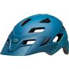 Bell Casco da bicicletta unisex giovanile Sidetrack Youth, colore blu opaco, taglia unica