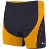 Aquasphere Aqua Sphere - Maglietta Texas Swim Shorts, Uomo, Texas, Black/Bright Orange