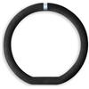 yinmeichun Coprivolante per Fiat Panda Hybrid 2020-2022 2023 2024 2025 169,Coprivolante in pelle scamosciata,l'inverno caldo,bella decorazione per auto,D-type-C