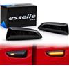 Esselle Parts Coppia Frecce Laterali Nero Fumé Progressive Dinamiche A Led per Opel Astra K, Zafira C, Crossland X, Grandland X, Astra J, Insignia B, Plug and play Canbus nessun errore