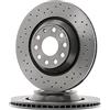 Brembo 2x BREMBO Disco freno Posteriore Ø310mm Altezza: 48mm Spessore: 22mm perforato/ventilazione interna 09.A200.1X Compatibilità con VW Golf VII Hatchback 5G1, BQ1, BE1, BE2 GOLF VI 5K1, AUDI