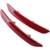 BOYDREAM Fanale Posteriore Auto Per Ford Per Mondeo Per MK4 2007-2010, fanale posteriore laterale con lente rossa