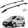 TURTLE Compatibile con Barre portatutto Crown Fiat Fiorino 20082024 | Nero