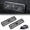 JYYWTSI 2 Pezzi Nuovo Tesla Model Y Juniper 2025 2026 Auto Air Vent Protection, Protezione di Scarico dell'Aria per l'Aria Condizionata Sotto il Sedile Coperture di Ventilazione 2026 Tesla Model Y Accessori