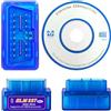 Generic Mini ELM327 V2.1 OBD2 Bluetooth Car Diagnostic Scanner | Lettore di codici intelligente e monitor in tempo reale | Compatibile con dispositivi Android | Adattatore interfaccia OBD-II