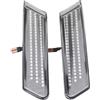 Malcayang Indicatore di direzione laterale a LED ambra sequenziale sequenziale da 2 pezzi per Porsche Boxster 987 Cayman 987 Carrera 997 Carrera 4/S/4S/GTS Targa Carrera 4/4S GT2 RS GT3 RS Turbo (Bianco)