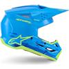 Alpinestars S-M3 Force Casco da motocross, blu/giallo, XL (61/62)