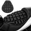 CHUANFU Cuscino per Sella Moto, Cuscino per Sedile Moto Assorbimento, Confortevole e Traspirante Imbottitura in Gel per Sedile Passeggero per Motocross, Lunghi Periodi Guida Viaggi