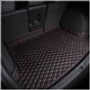 RYOSRKQMK Tappetini Bagagliaio per Dacia Sandero 3/Sandero Stepway III 2021-2024- 2026, Vasca Baule su Misura in Pelle, Protezione Bagagliaio Auto Antiscivolo Impermeabile,D