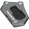 YHGGDN Piastra Appoggio Cavalletto Laterale Moto Per BMW Per Adventure R1200GS R 1200 R1200 GS LC 2013-2023 Estensione Allargamento Base Moto Imbottitura Estensione Cavalletto Laterale(Titanio)