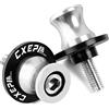 CXEPI M6 Coppia di Nottolini Alza Moto Supporti per Forcellone Posteriore Delle per Aprilia Dorsoduro 750 Falco Futura RS4 125 RS50 RSV4 1100 Shiver 750 900 Tuono 660 Tuono V4 1100