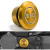 Bruce & Shark Coperchio Tappo Tappo Foro Telaio Oro CNC Adatto per Yamaha per Tmax TMax 530 2005-2016