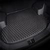 LYBFDCL Auto Pelle Tappetini Bagagliaio per Dongfeng Box 2024-2025, Auto Bagagliaio Tappetino Impermeabili AntiGraffio Copri Baule Protezione,Black-White