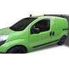 AC WOW 2X Deflettori d'Aria Compatibile con Fiat Fiorino o Qubo Citroën Nemo Peugeot Bipper 2007-presenti Antiturbo per Auto Vetro Acrilico Anti Vento Guardia di Pioggia Sole Neve qualità Premium PMMA