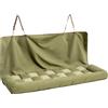 Generico Coprisedile Per Cani - Di Cotone 124x45x49 Cm | Imbottitura Per Per Sedile Posteriore Automobilistico Impermeabile Per Cuccioli | Tappetino Per Per Sedile Posteriore Per Autoveic