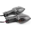 LISROEU frecce moto Compatibile con YAMAHA Per MT-01 2005-2011 Per MT-03 2016-2020 Per MT-07 2014-2020 Per MT-125 2019-2020 Indicatore di direzione anteriore posteriore Luce di segnalazione