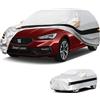 Holthly 10 Strati Telo Copriauto per Seat Leon(1999-2026),100% Copertura Auto Impermeabile,Telo Copri Auto per Esterno,Impermeabile,Protezione UV,Antivento,Antipolvere