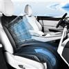 FLORICH Coprisedili per l'estate con Ventilatori Turbo, Imbottitura Traspirante a 3 Velocità, Modello Universale per Auto, SUV, Camion e Furgoni